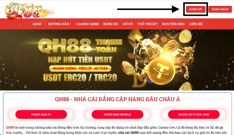 Nguyên nhân dẫn đến đăng ký QH88 thất bại