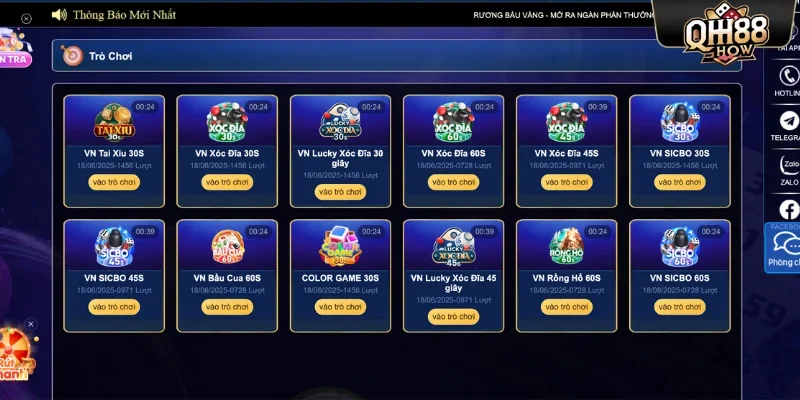 Dịch vụ cá cược hấp dẫn chỉ có ở QH88